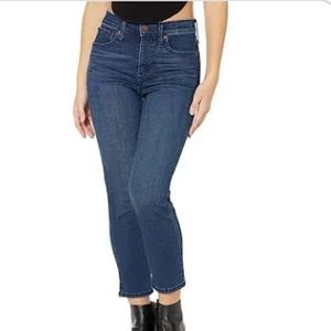 Madewell mid rise stovepipe. 30T